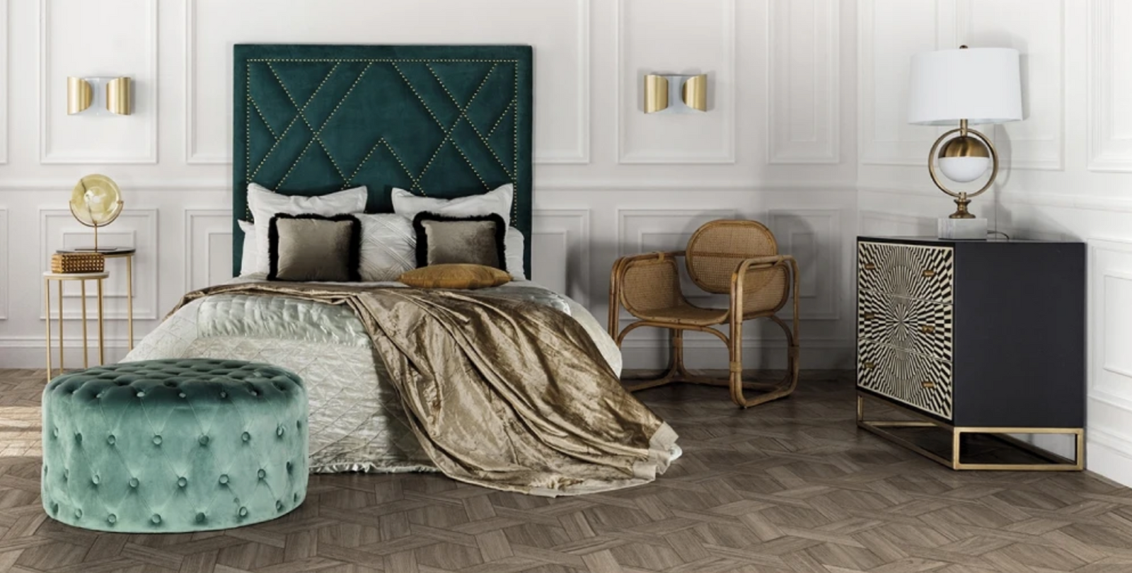 Banchete și pufuri în amenajarea interioară