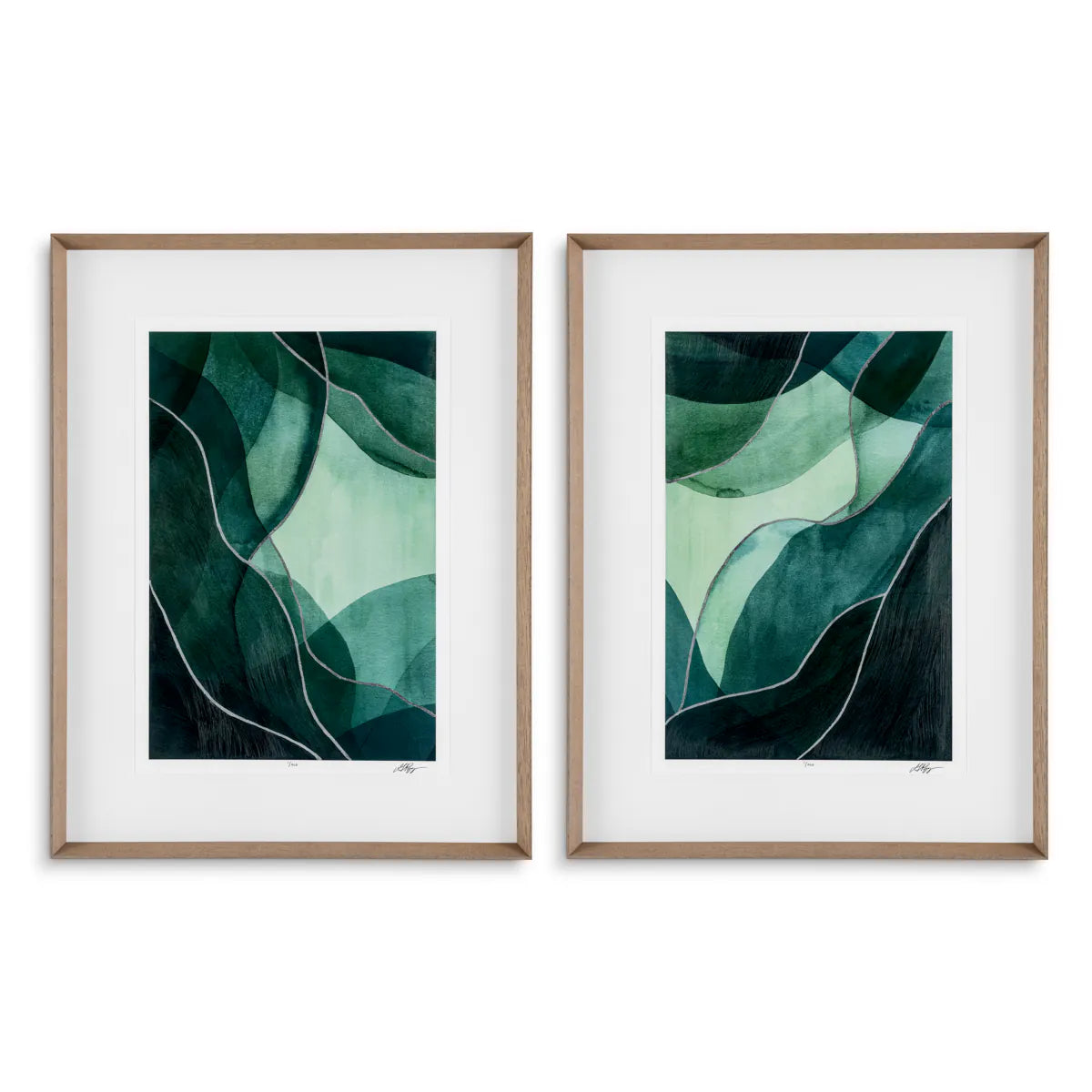Set de 2 printuri Tide Source de Grace Popp