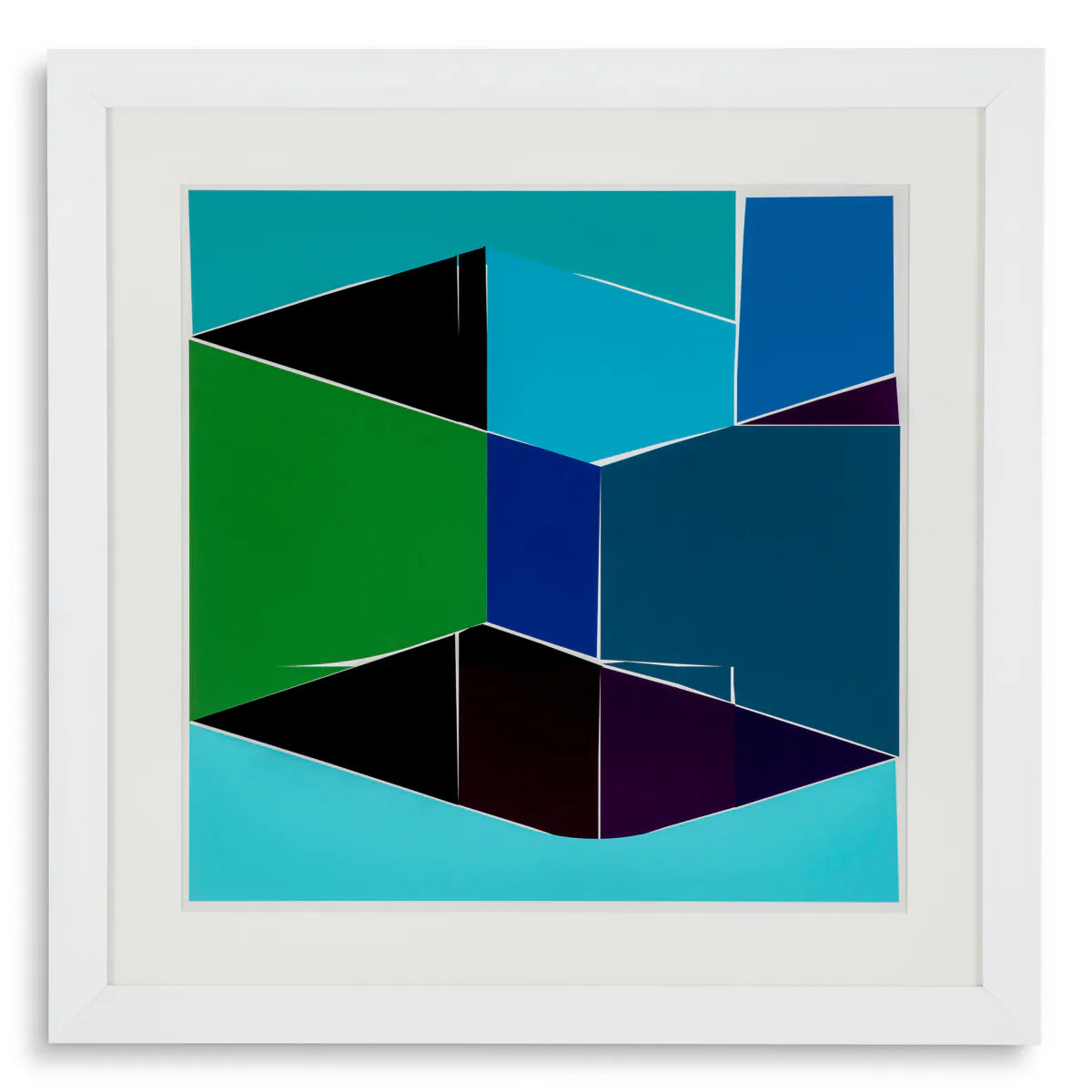 Serigrafie imprimata de la Boissière I de Henri Boissiè