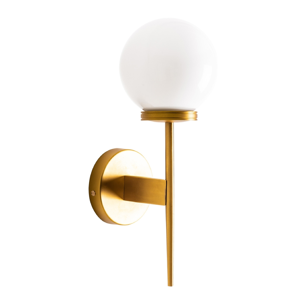 Lampa de perete aurie 15x20cm Bola