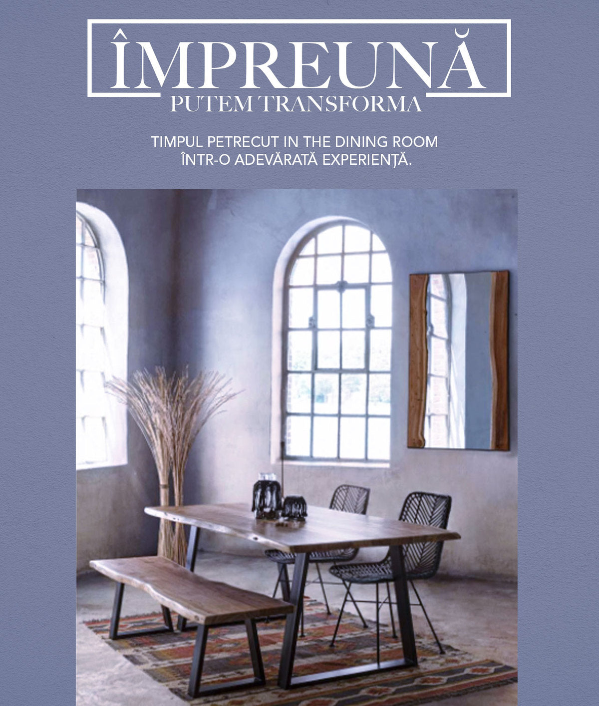 Creează-ți o zonă de dining care să te inspire!