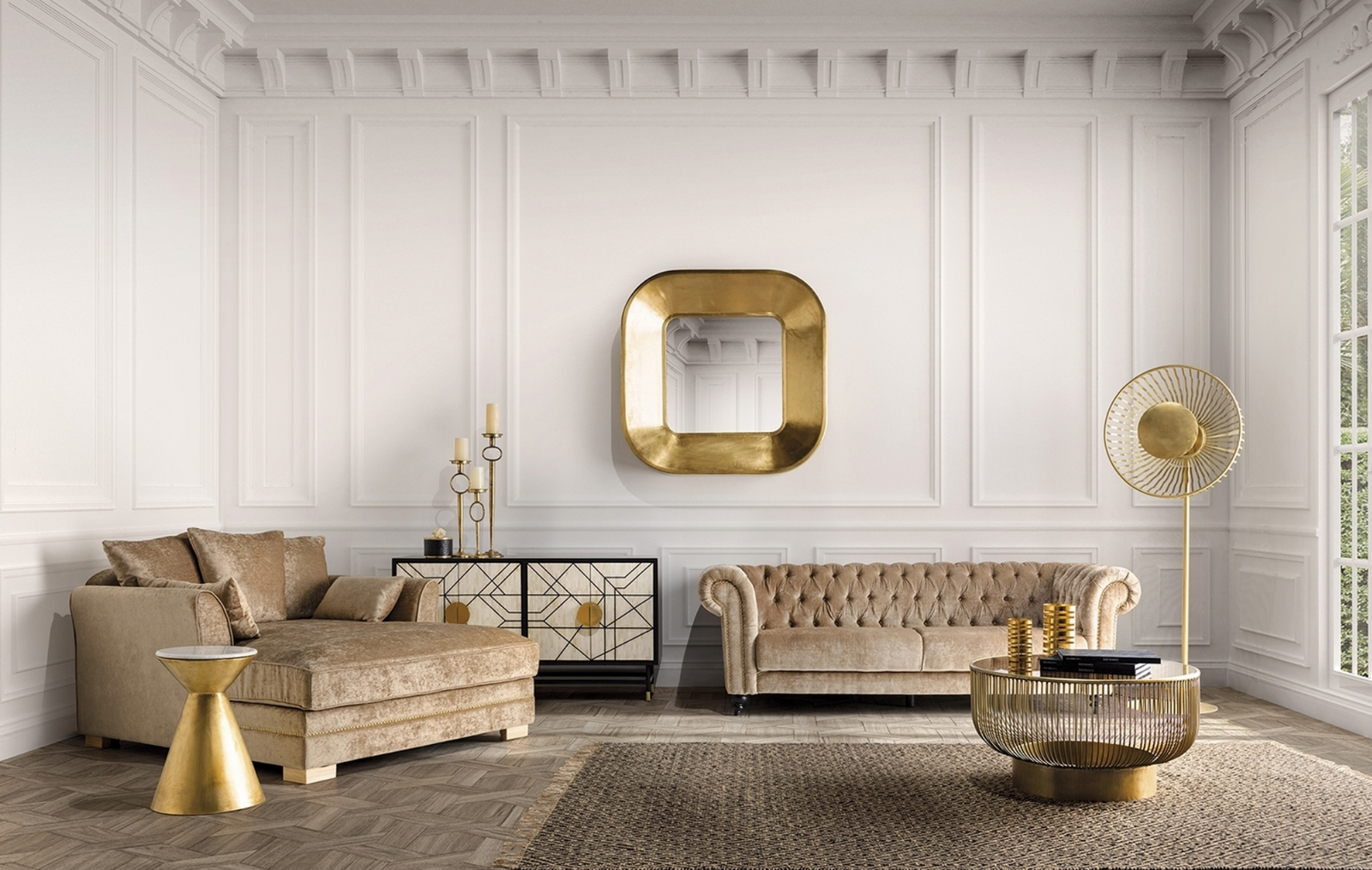 Reinventează-ți decorul cu accesorii aurii