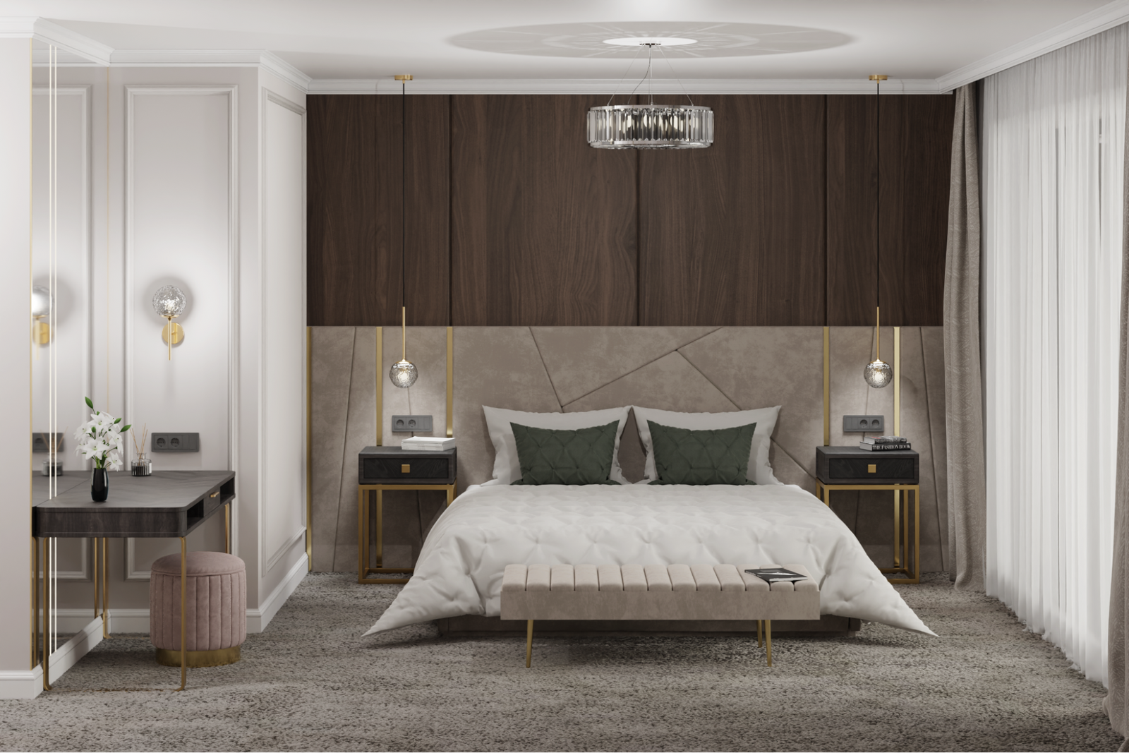 Cum alegi culoarea dormitorului: cele mai potrivite combinații de nuanțe