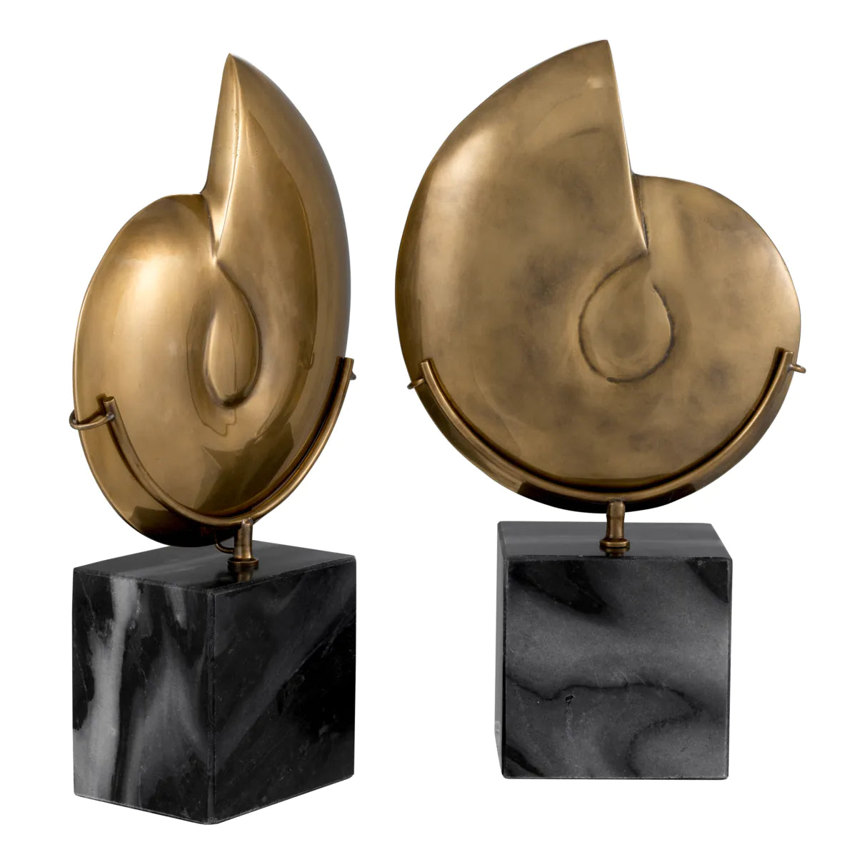 Set 2 piese decorative Amonit