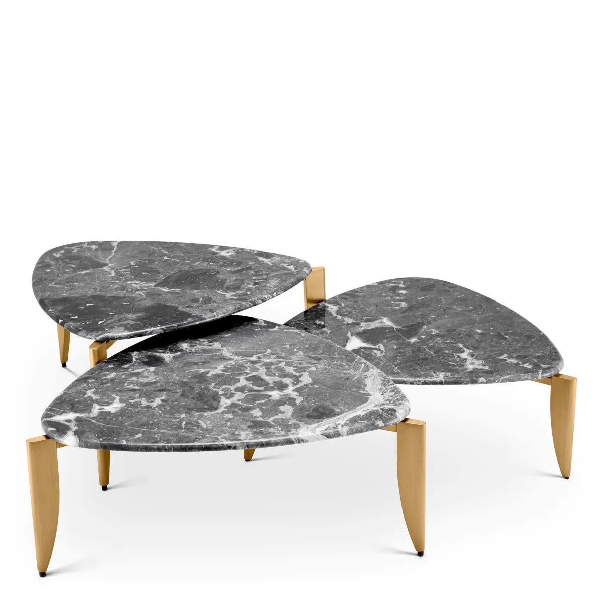 Set de 3 măsuțe de cafea Regioni