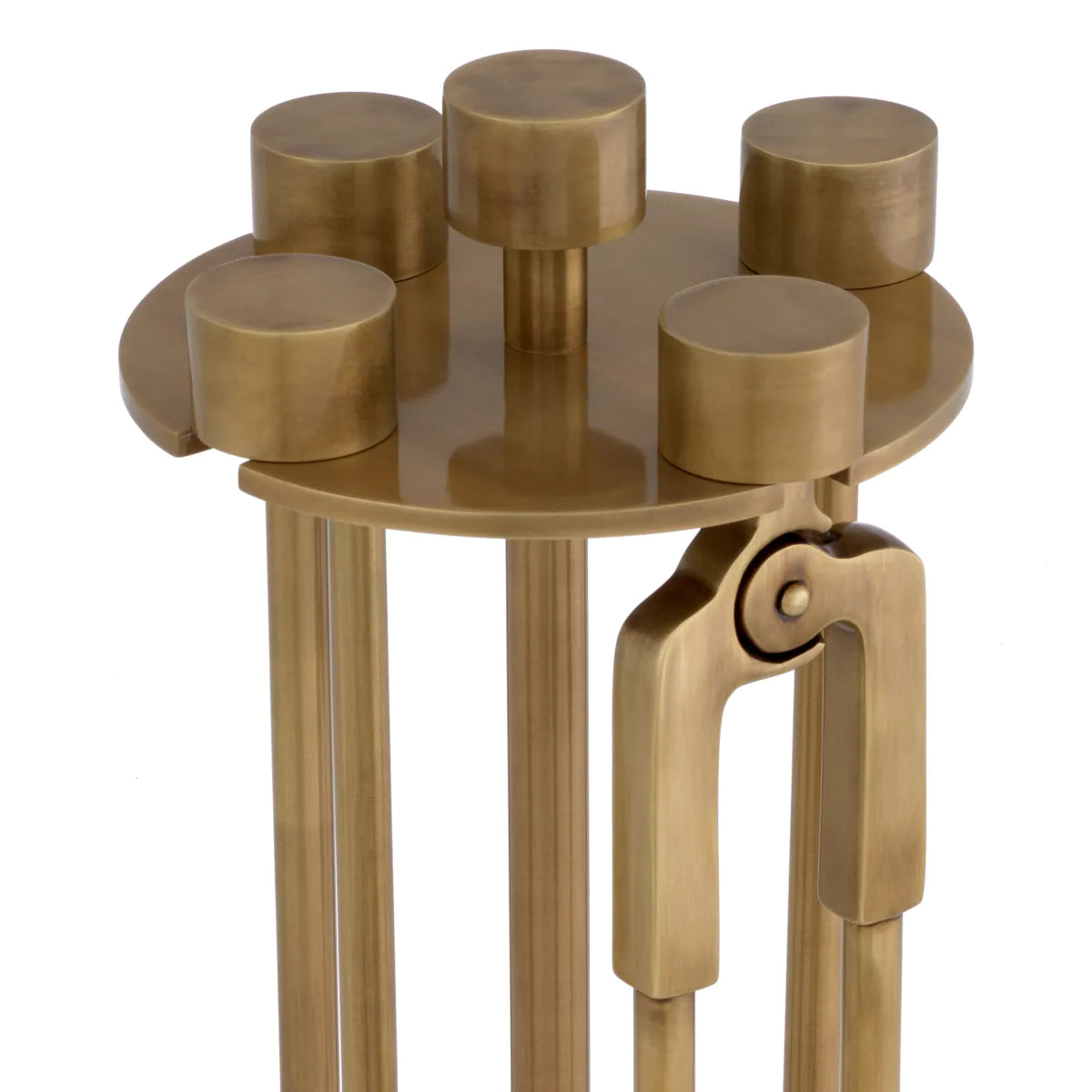 Set de unelte pentru șemineu (4 piese) Lara