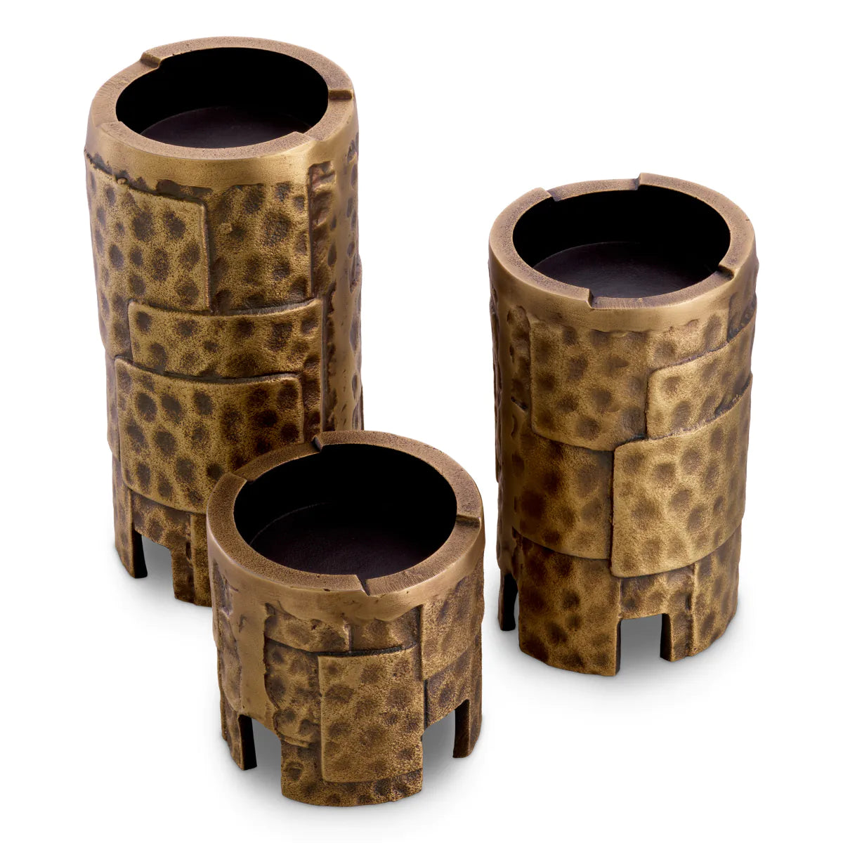 Set de 3 suporturi de lumânări Laurentios