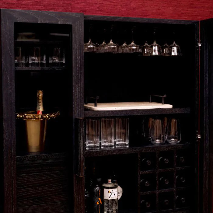 Bar cabinet Connaught negru