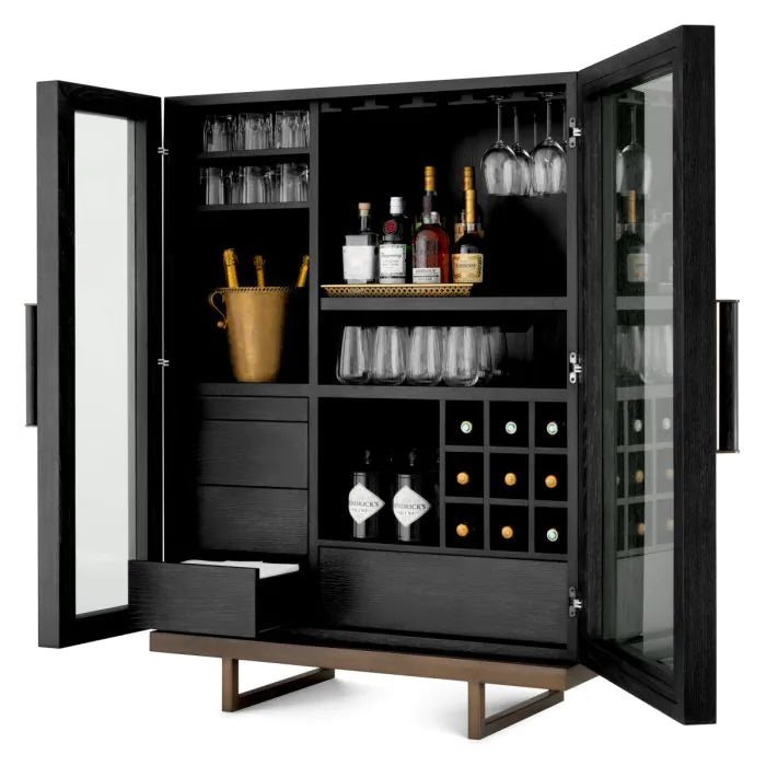 Bar cabinet Connaught negru