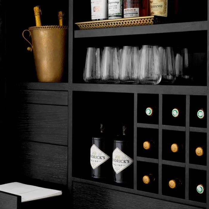 Bar cabinet Connaught negru