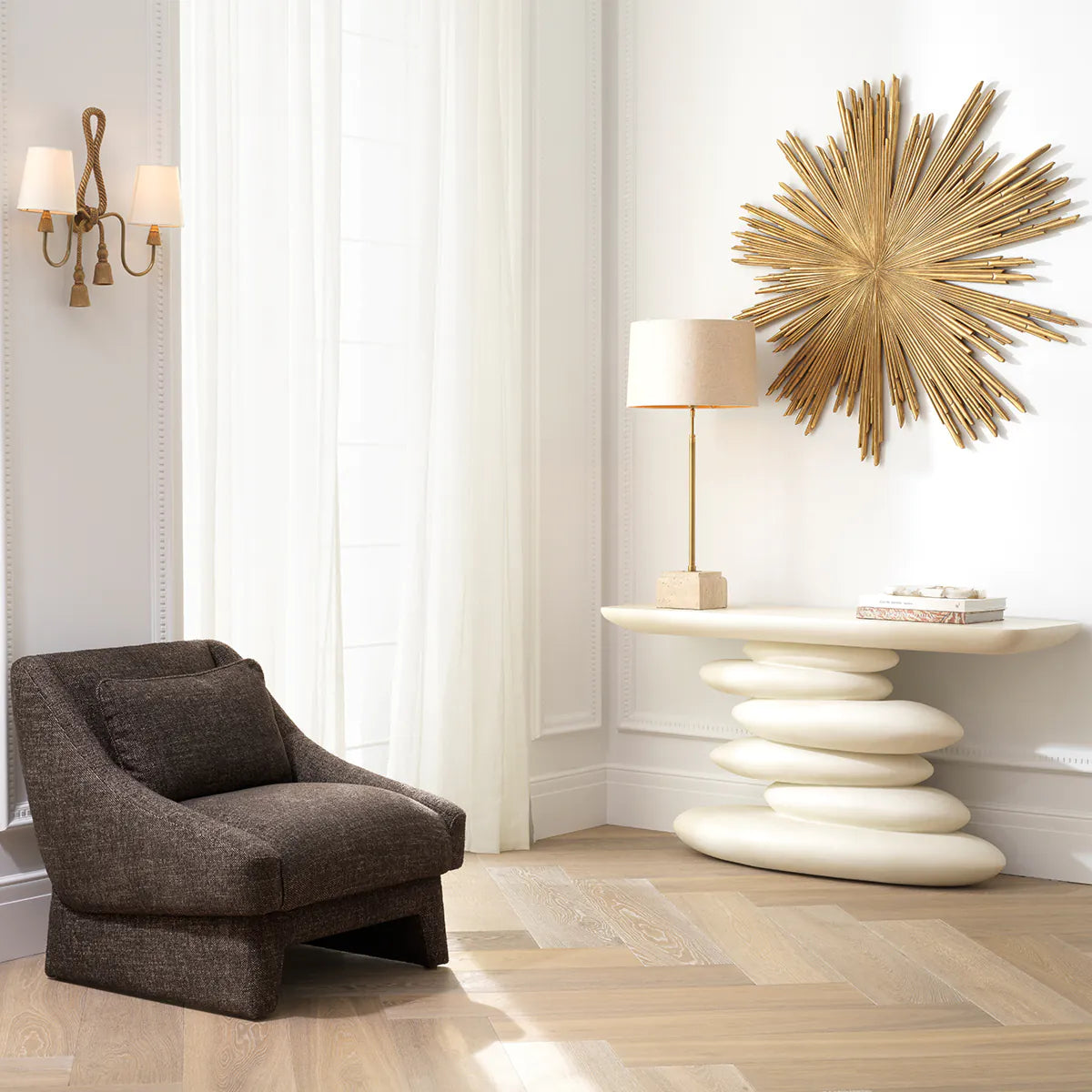 Obiect decorativ de perete Raze de soare