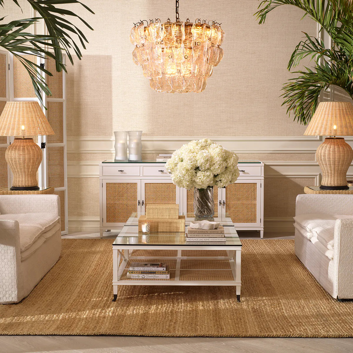 Buchet de hortensii cu atingere naturală 48 buc/2 soiuri