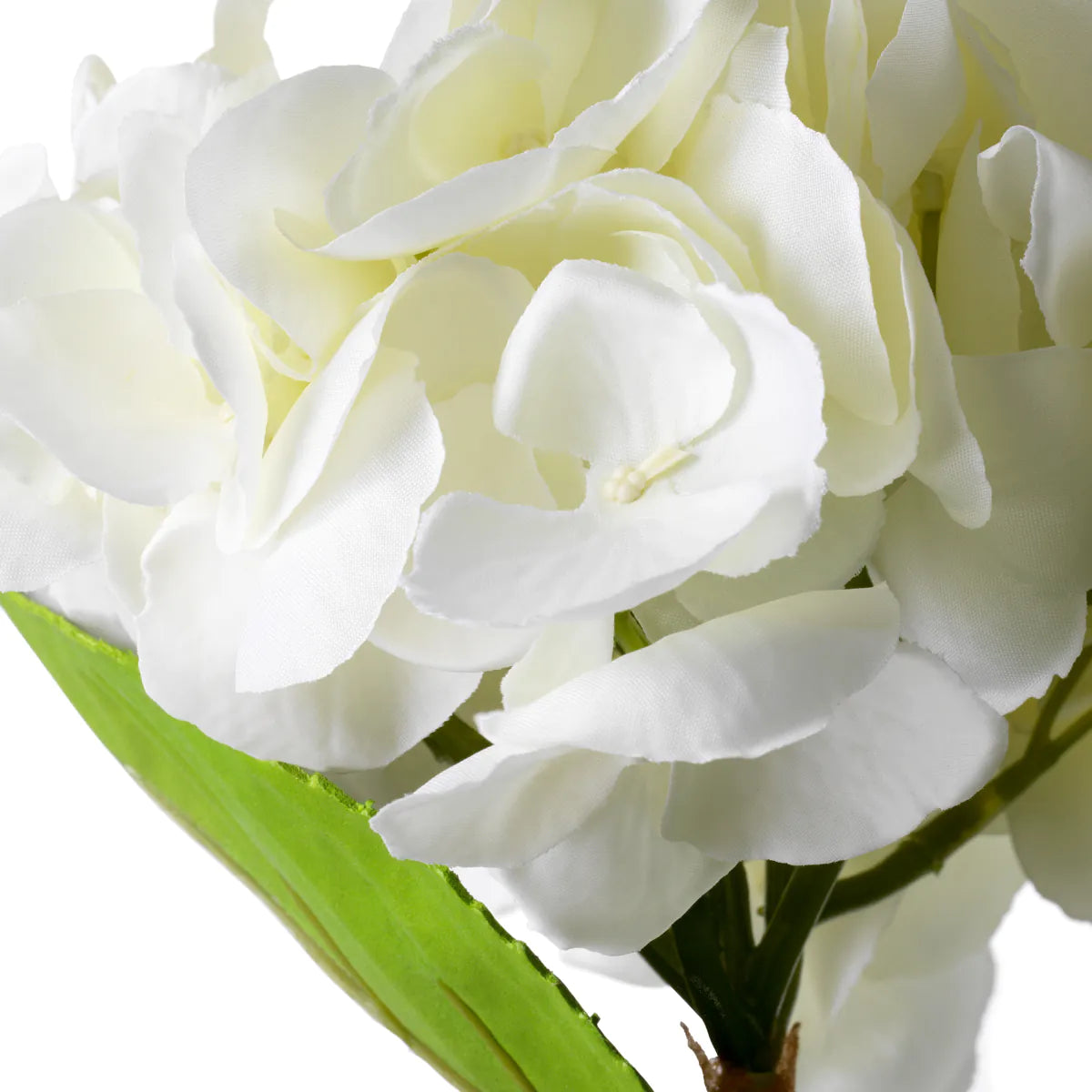 Buchet de hortensii cu atingere naturală 48 buc/2 soiuri