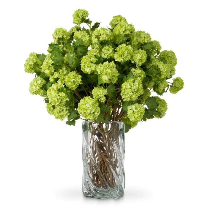 Buchet de hortensii real touch verde 36 buc