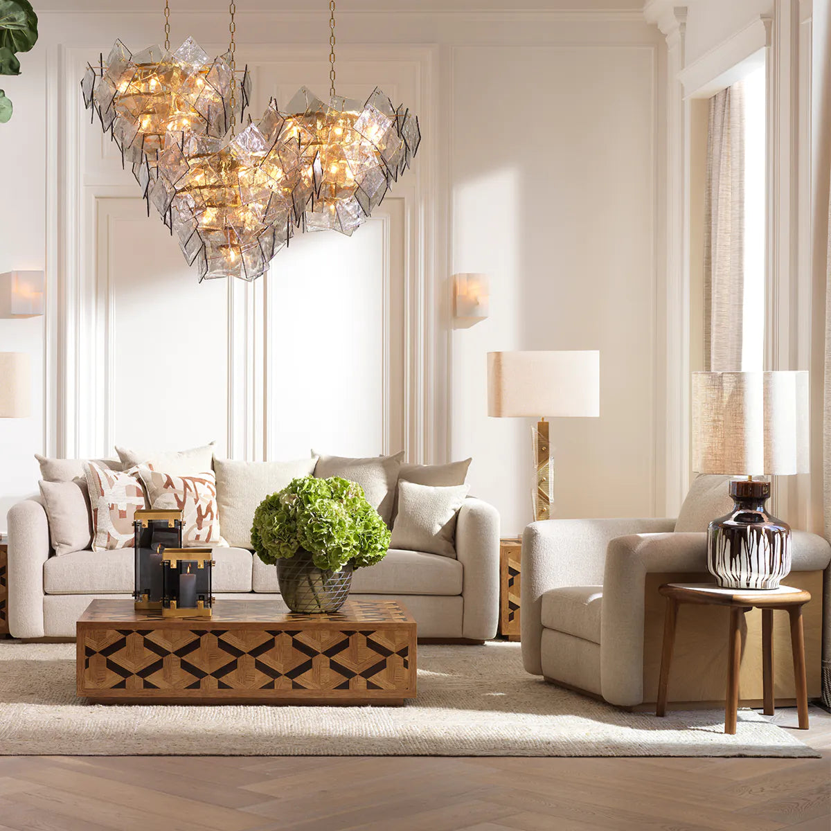 Pernă Saphira pătrată I