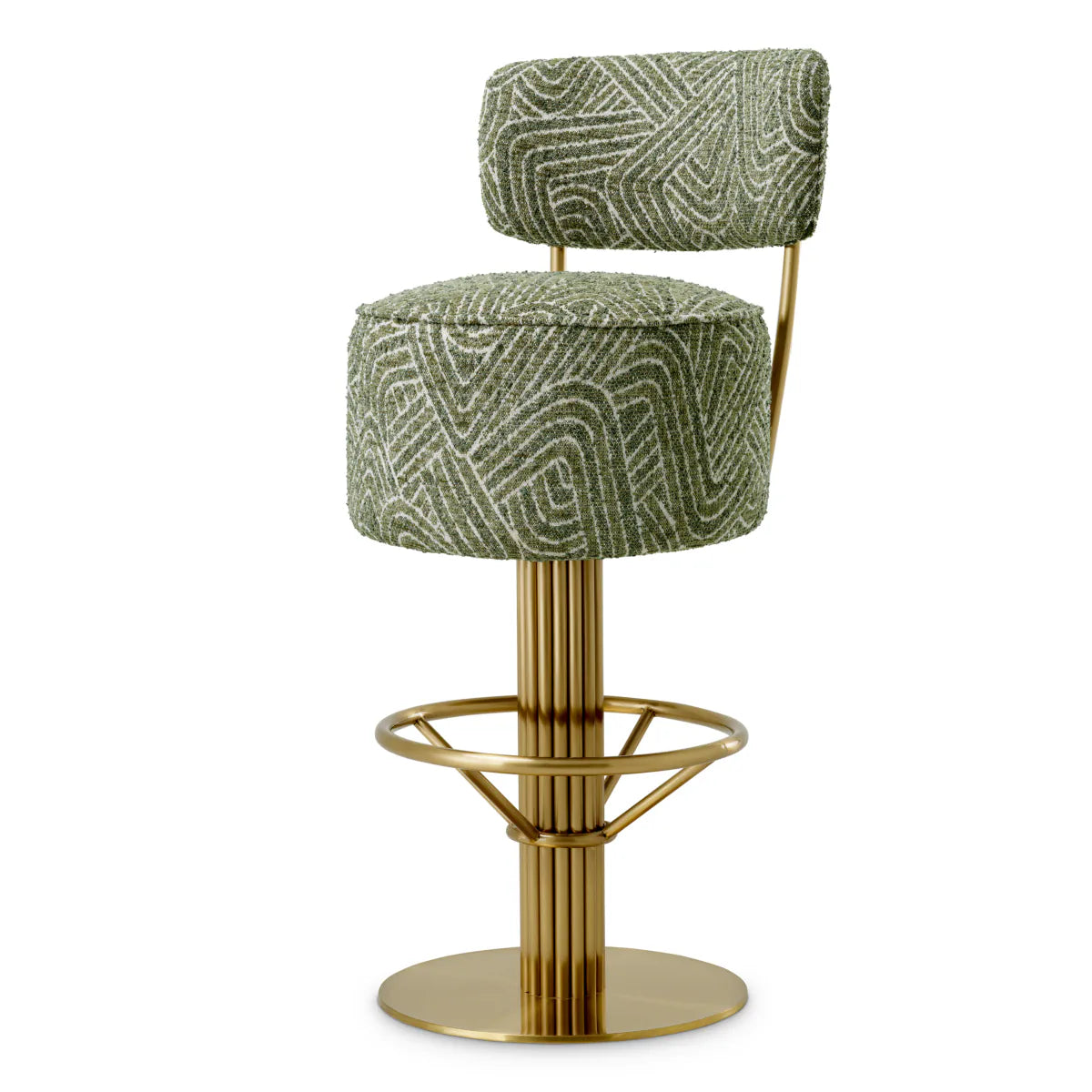 Scaun de bar Carleton cu spatar