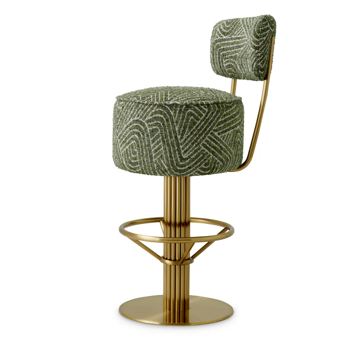 Scaun de bar Carleton cu spatar