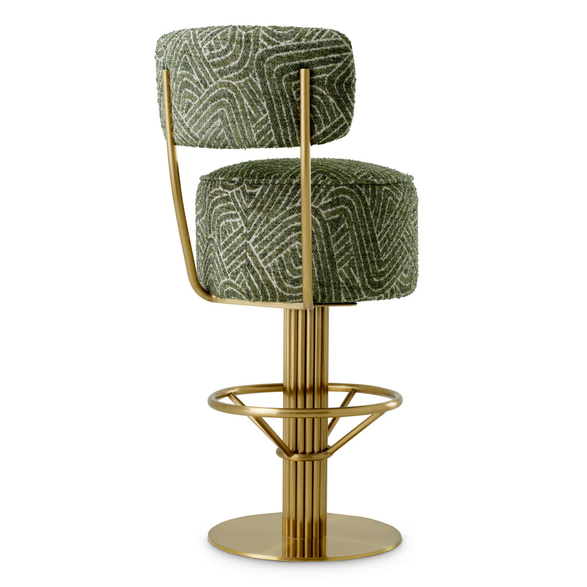 Scaun de bar Carleton cu spatar