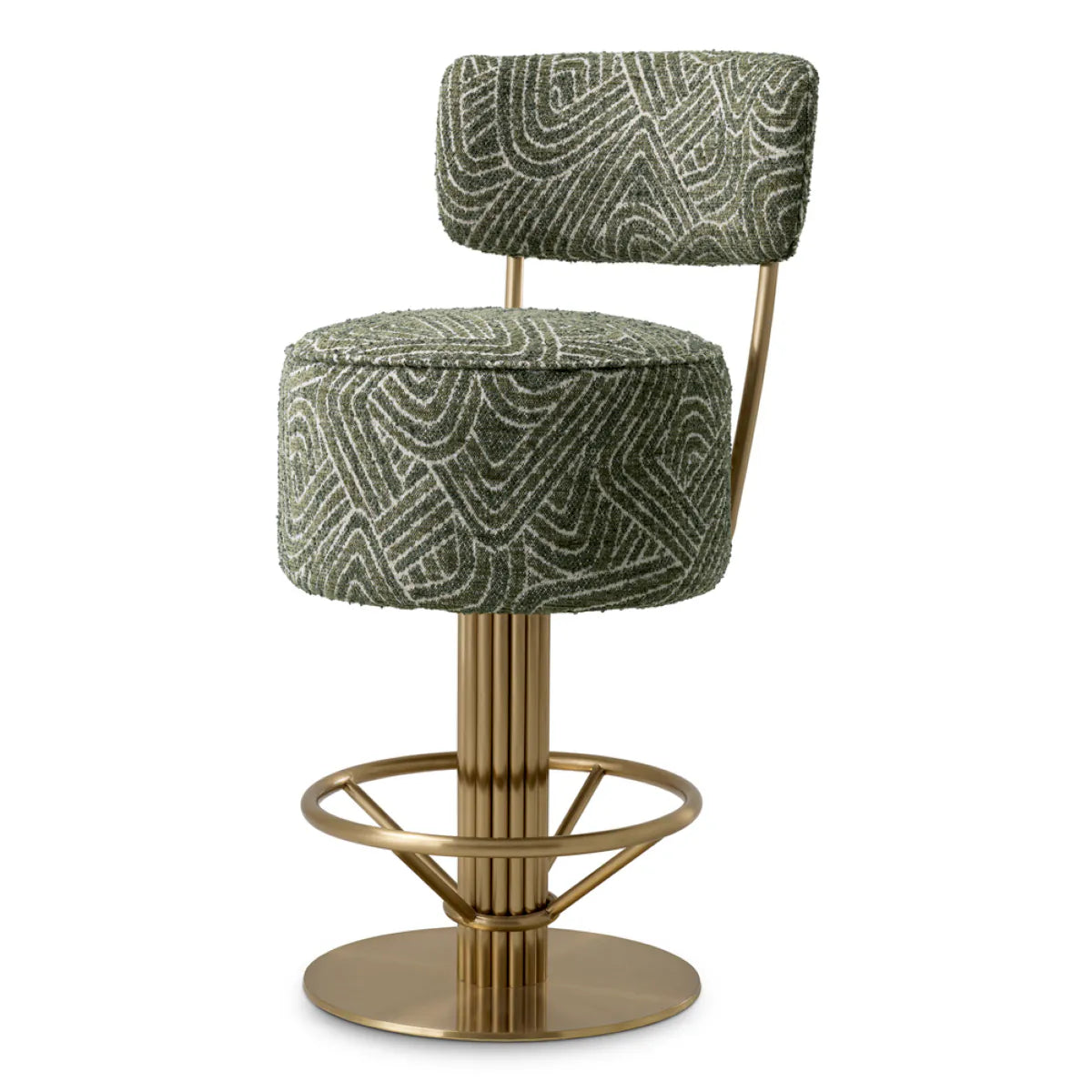 Scaun de bar Carleton cu spatar