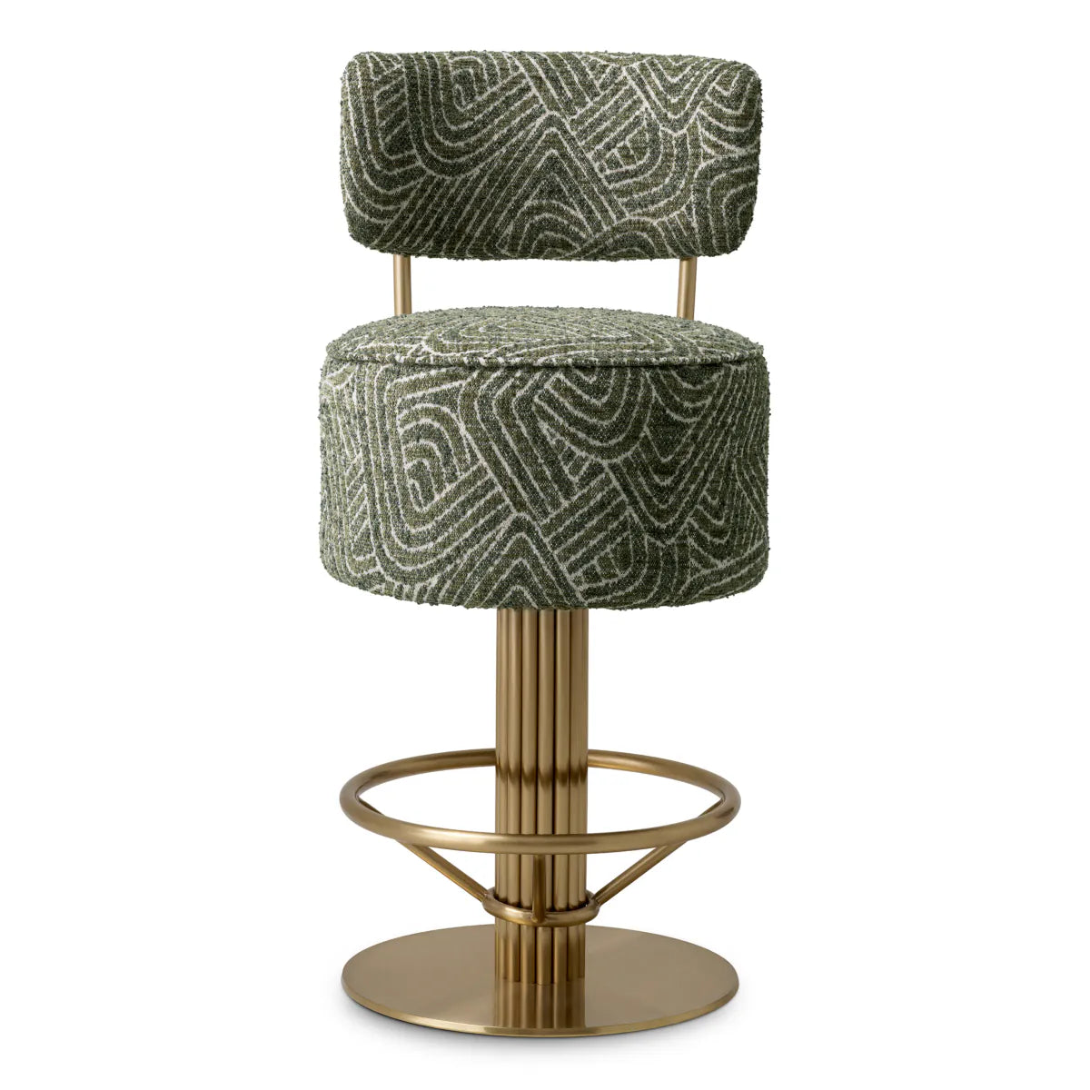 Scaun de bar Carleton cu spatar