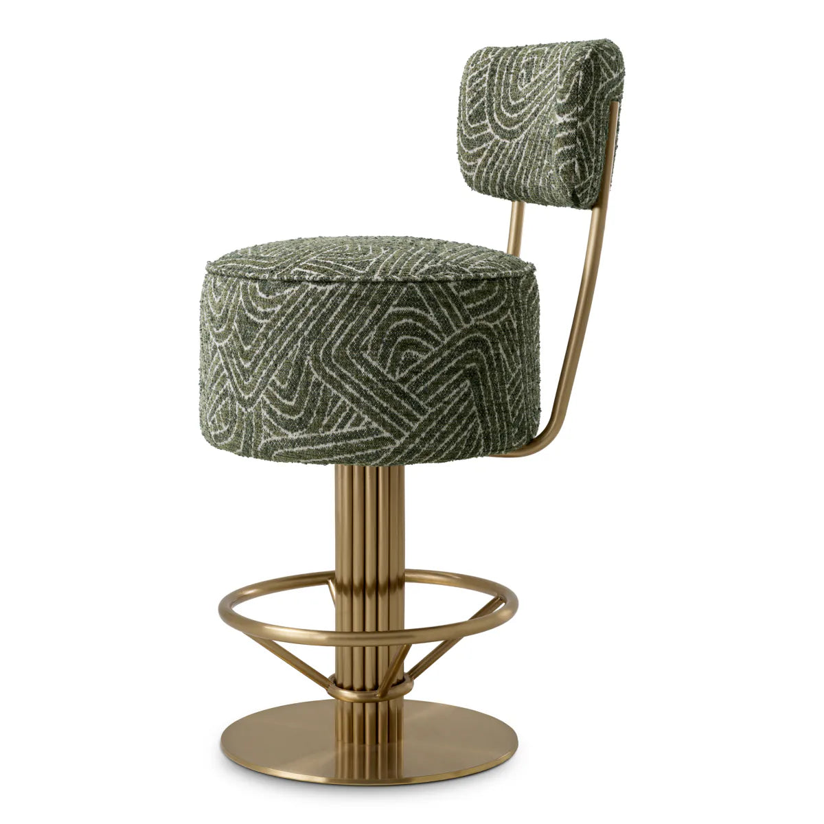 Scaun de bar Carleton cu spatar