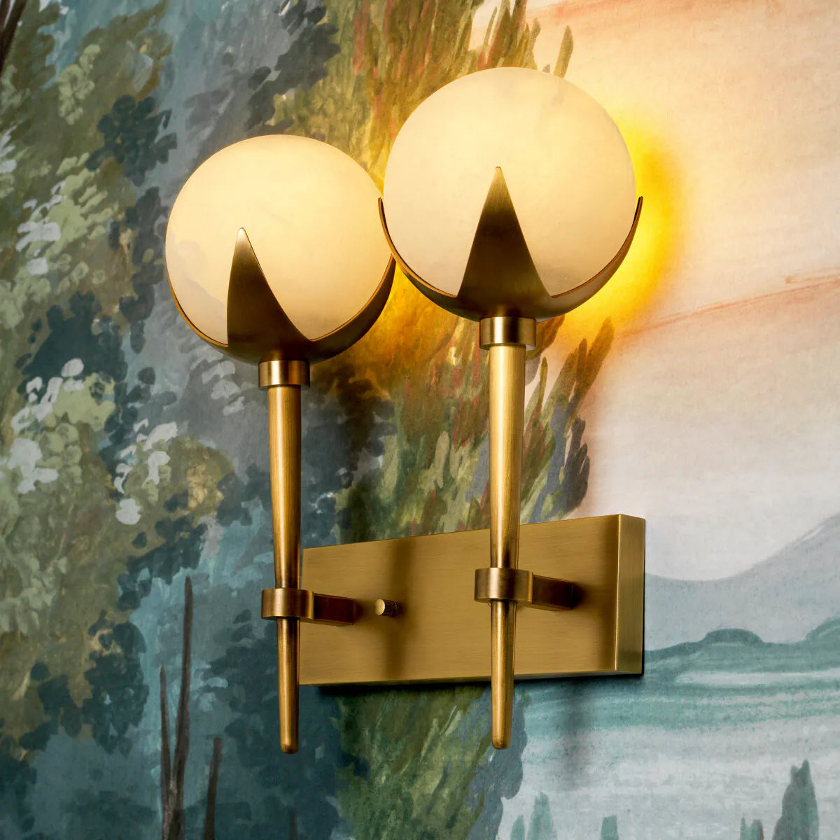 Lampa de perete Alesa dubla