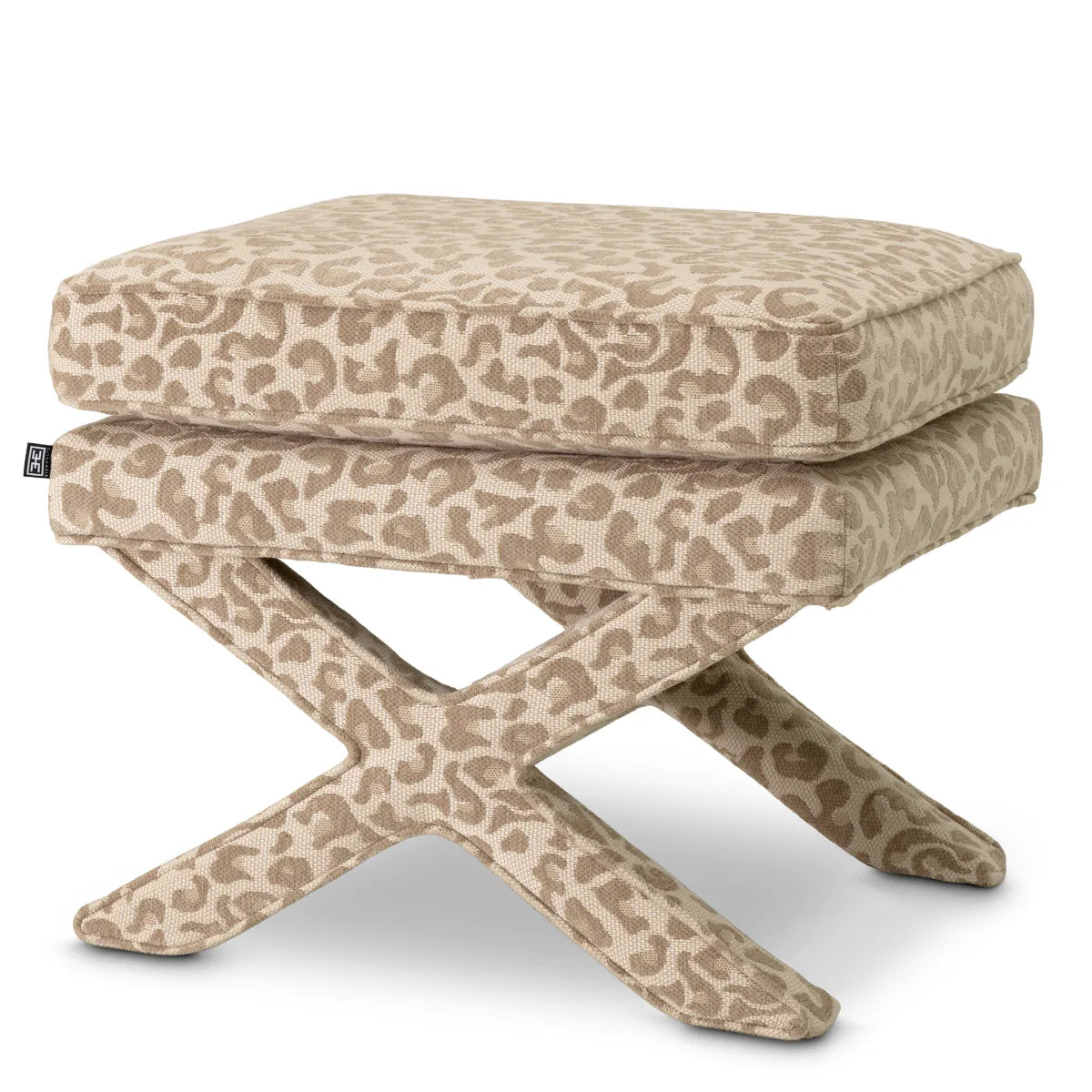 Puf Otaman Cordoba leopard bej