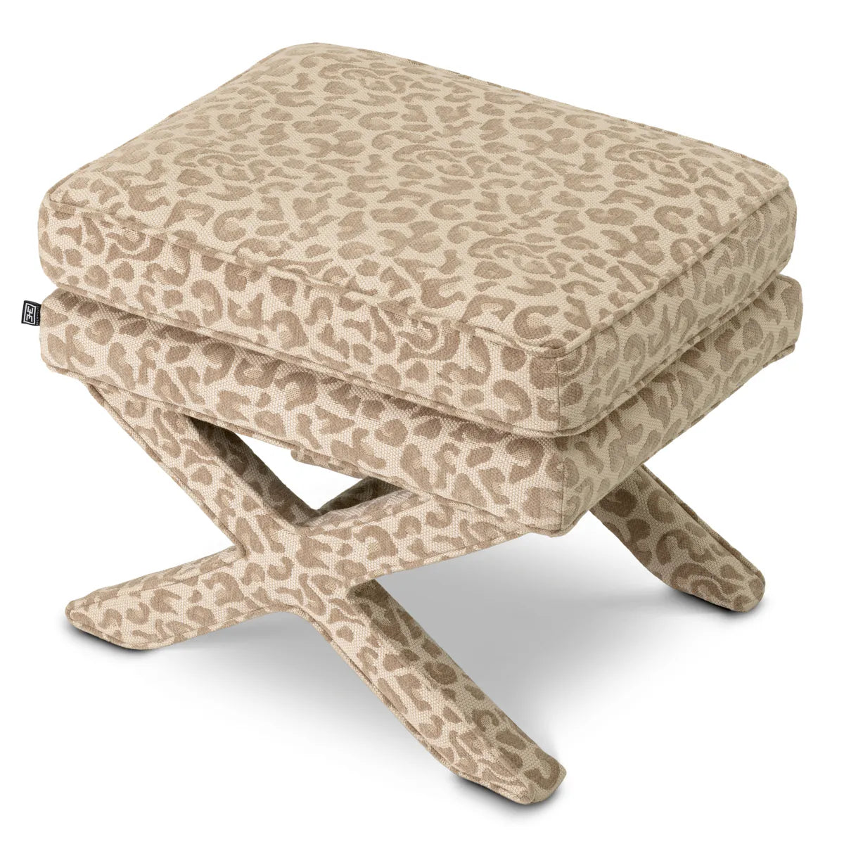 Puf Otaman Cordoba leopard bej