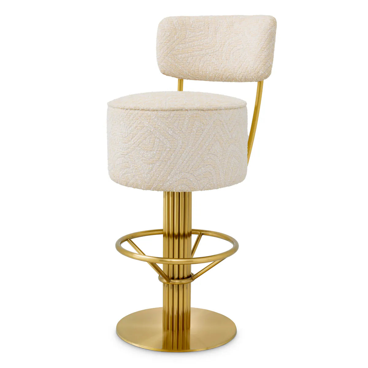 Scaun de bar Carleton cu spatar