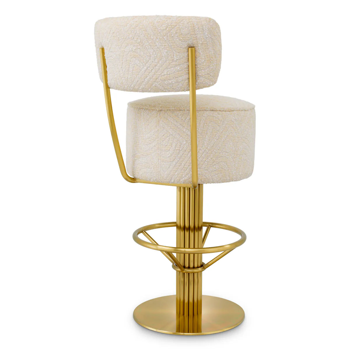 Scaun de bar Carleton cu spatar