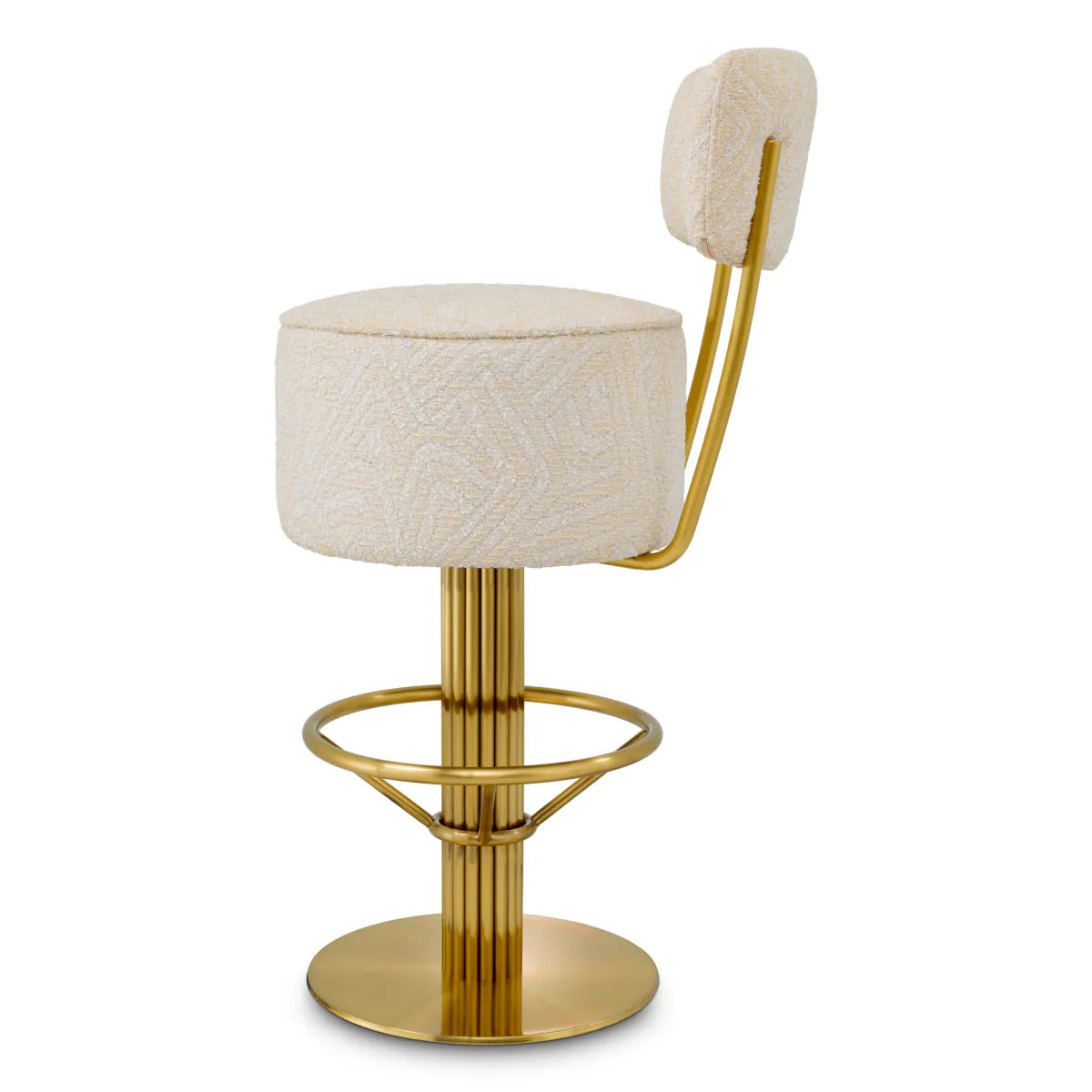Scaun de bar Carleton cu spatar
