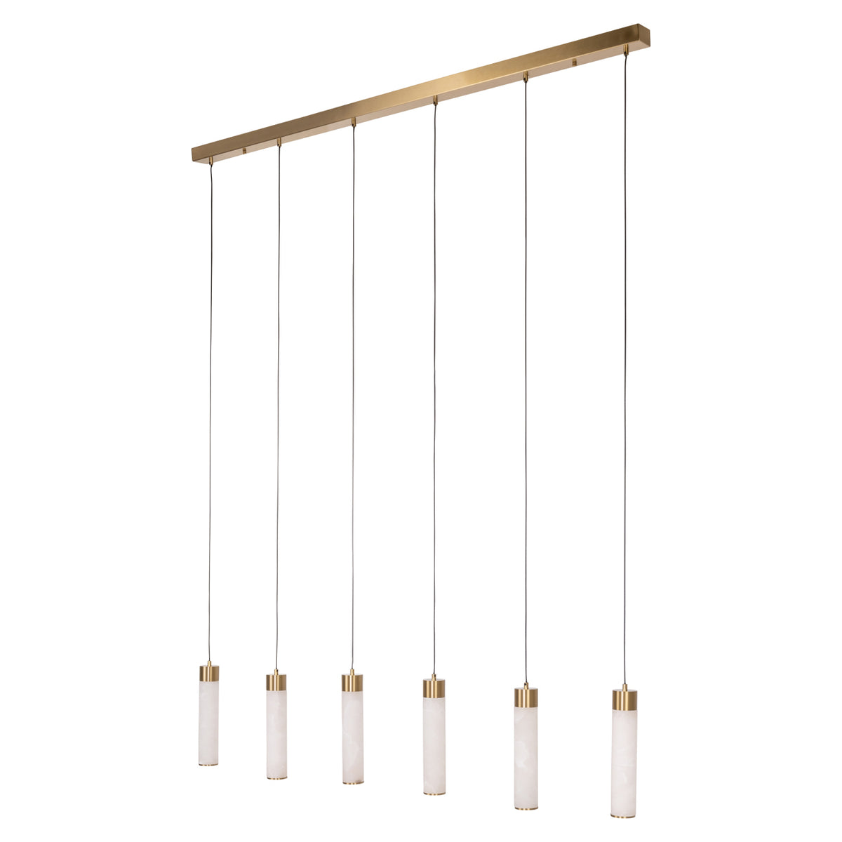 Candelabru Elaris alb