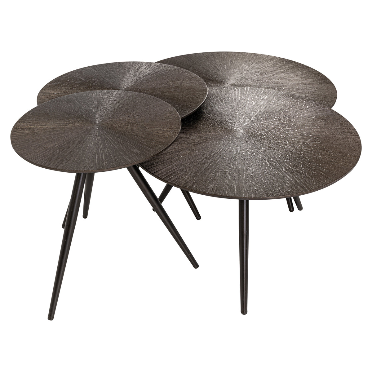 Set de 4 masute Quadra Brunzae