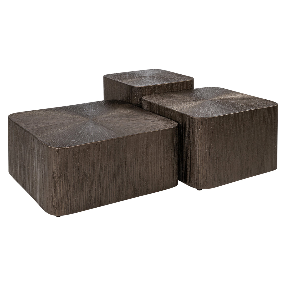 Set de 3 masute de cafea Brunzae