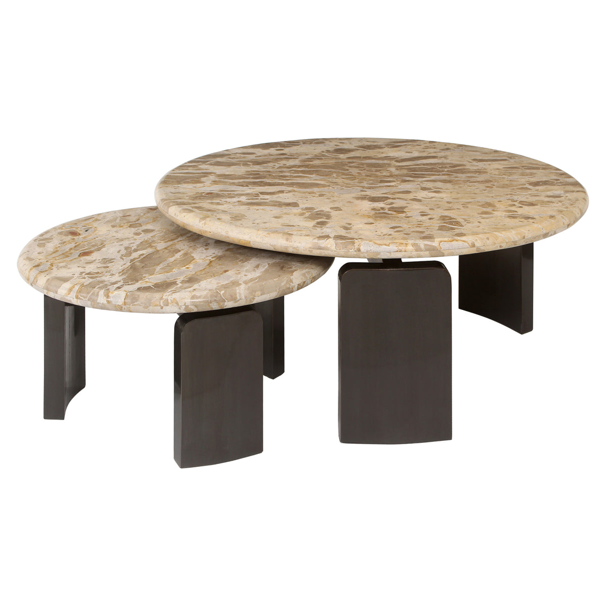 Set de 2 masute de cafea Bayonne