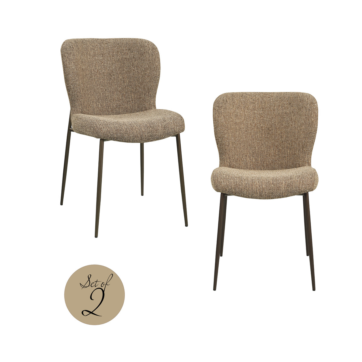 Set de 2 scaune de dining Odarby