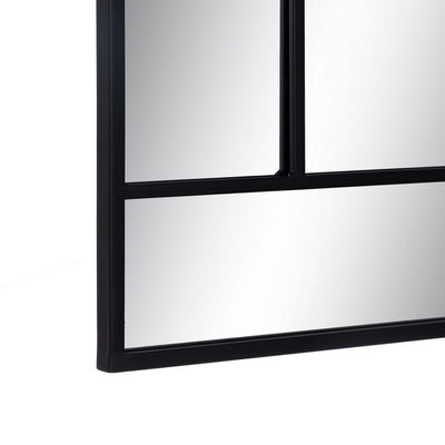 Oglindă cu cadru metalic negru
