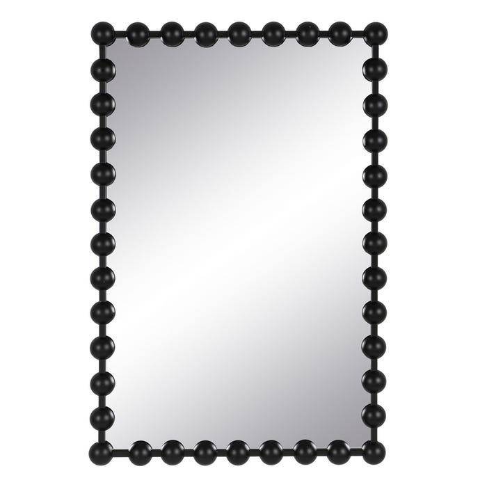 Oglindă neagră din metal