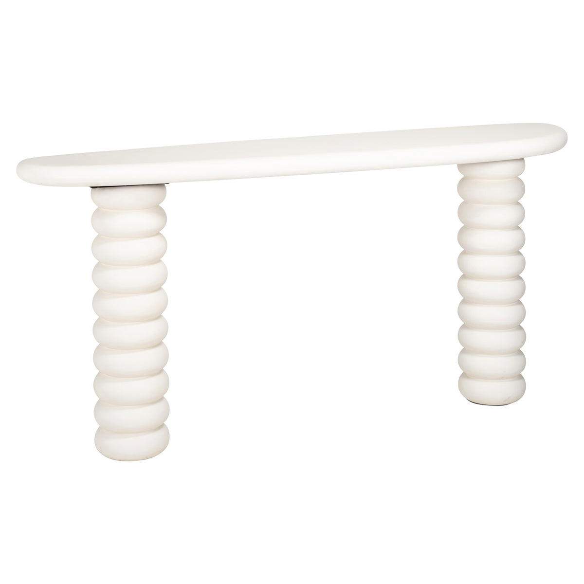 Consola Bloomstone alba