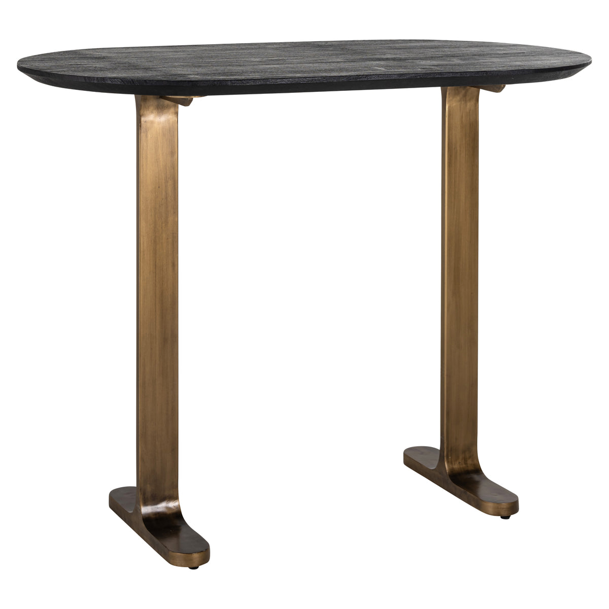 Masa Revelin negru/auriu 140