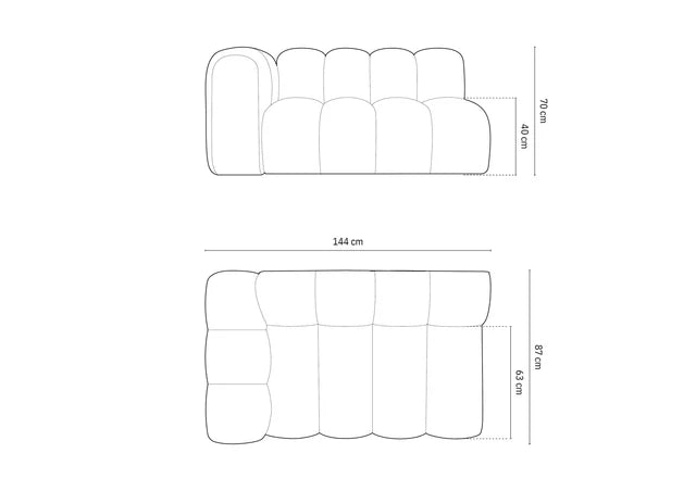Modul canapea Lupine
