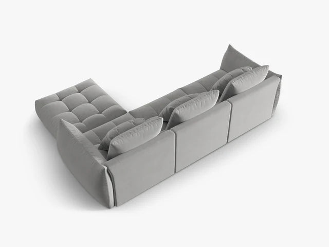 Canapeaua colțar modulară Bloom | Catifea