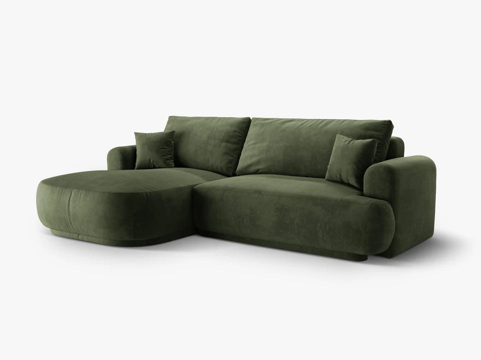 Canapea extensibilă Ella verde