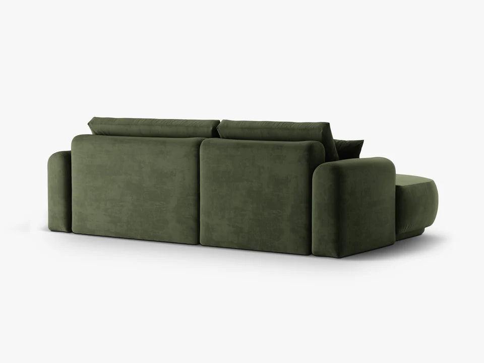 Canapea extensibilă Ella verde
