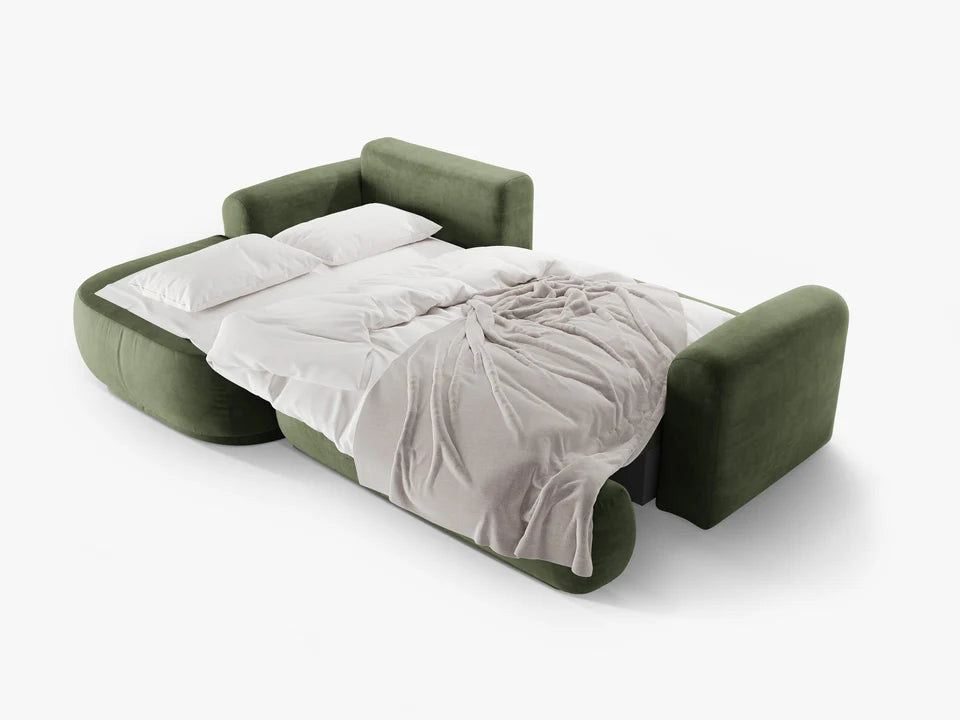 Canapea extensibilă Ella verde
