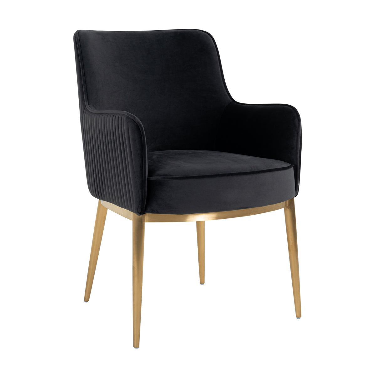 Set de 2 scaune de dining Breeze antracit