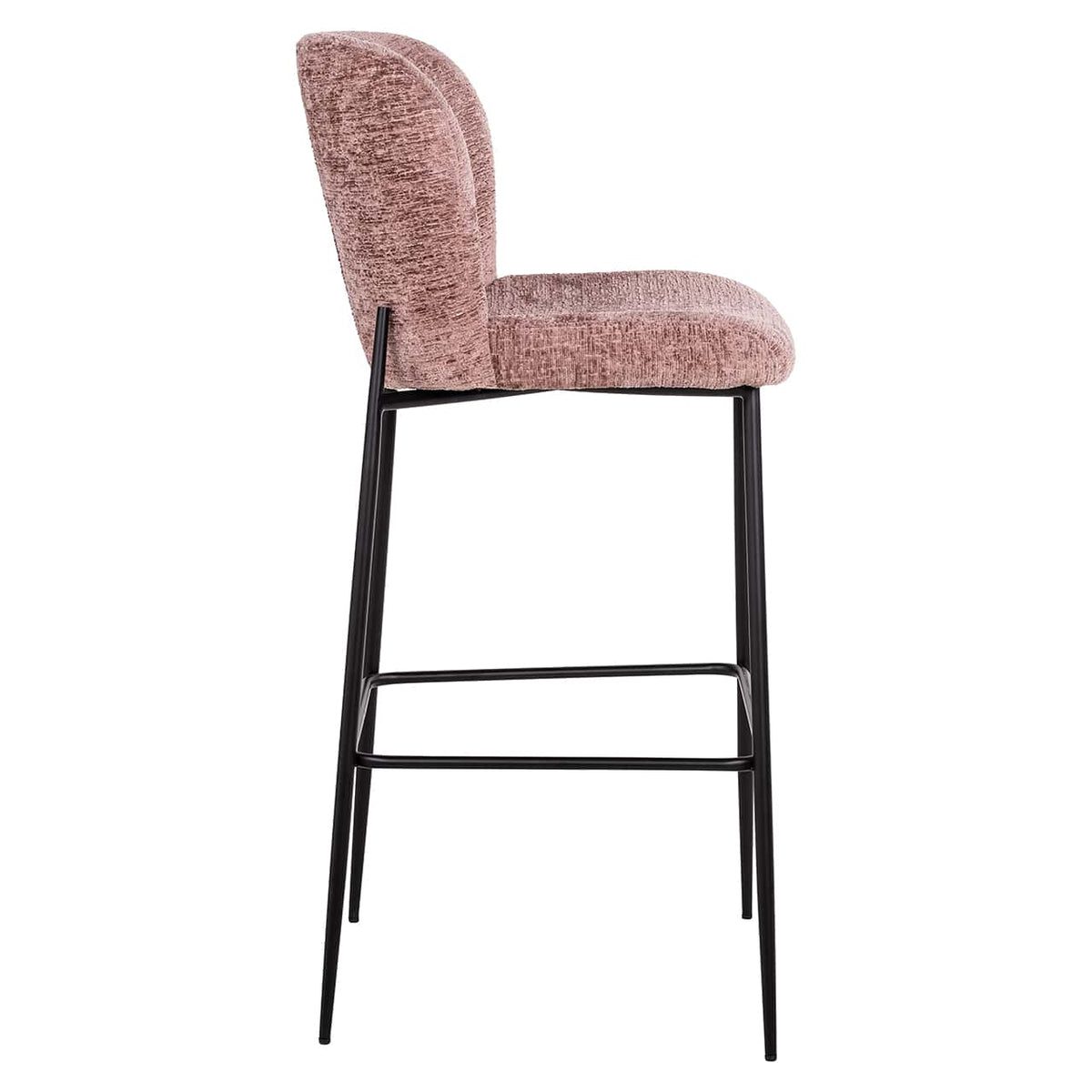 Scaun de bar Darby rose