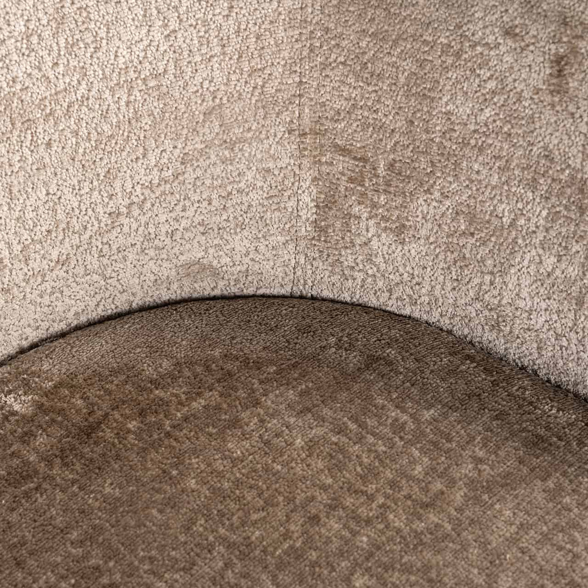 Scaun de sufragerie Ruby taupe chenille (Bergen 104 taupe chenille)