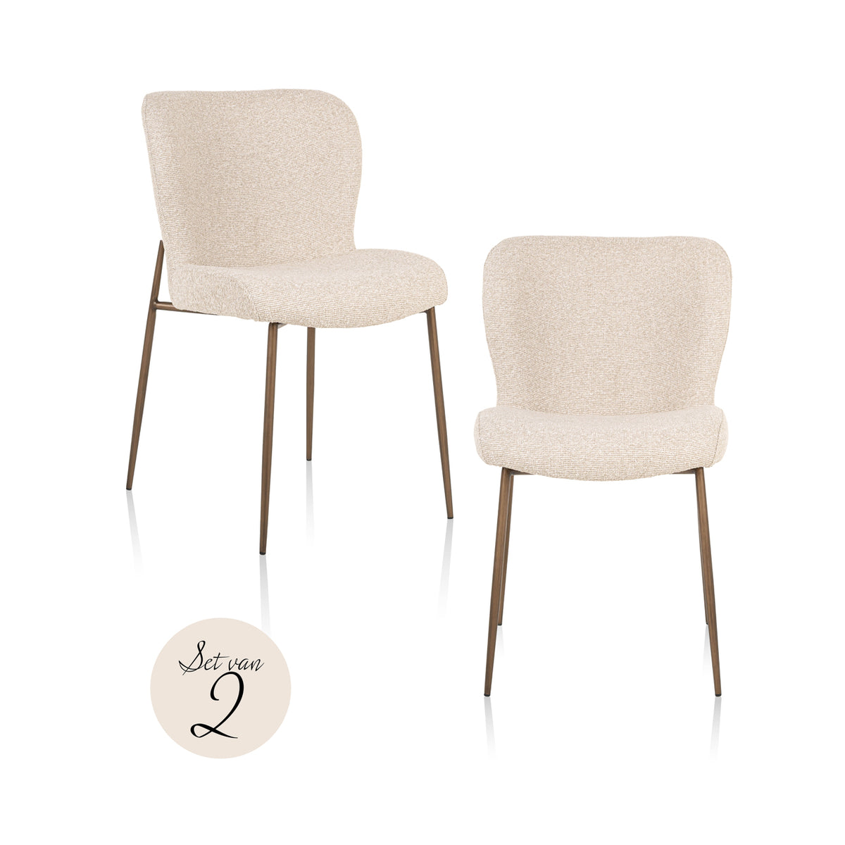Set de 2 scaune de dining Odarby
