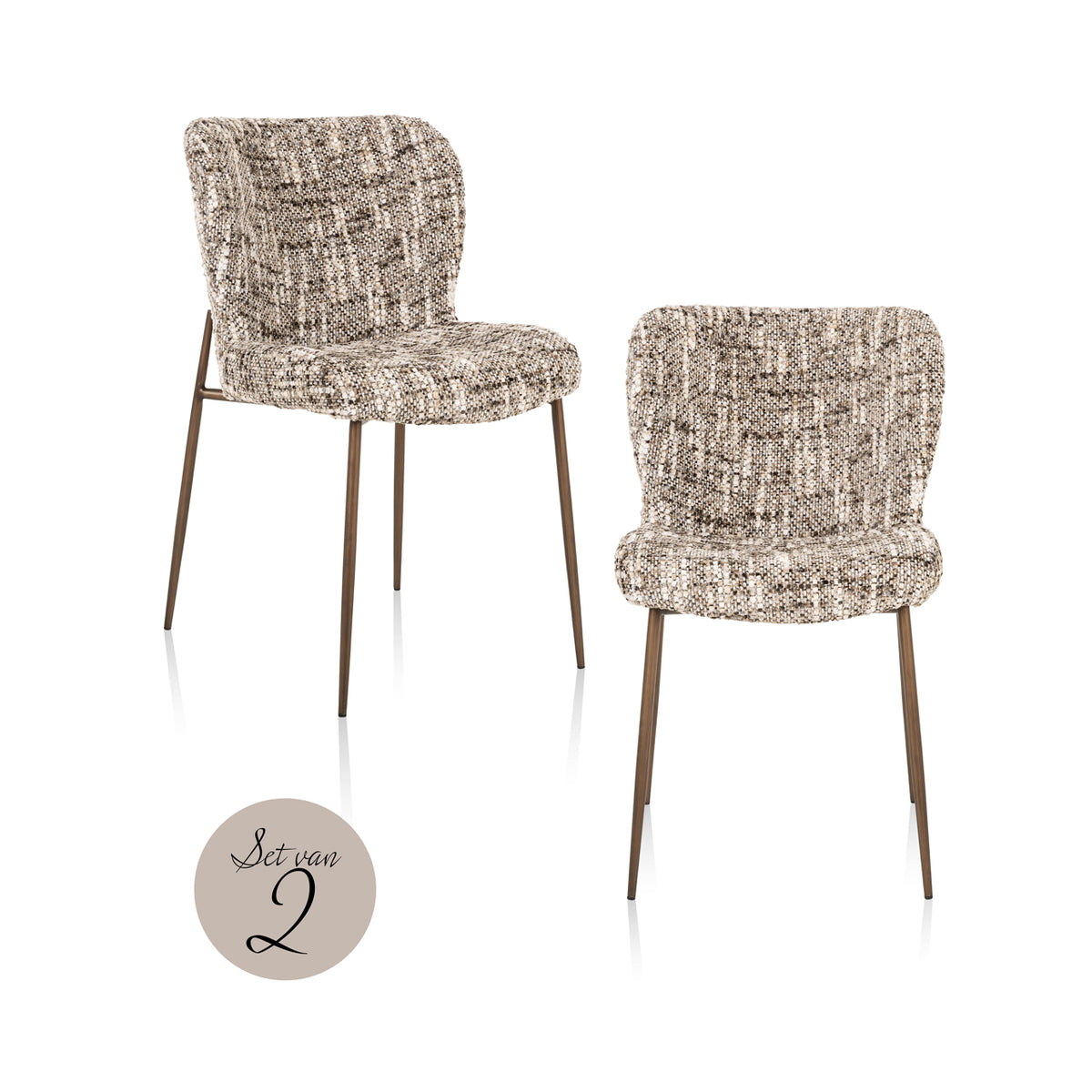 Set de 2 scaune de dining Odarby